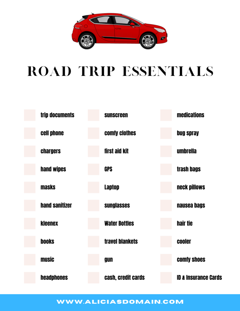 Road trip essentials you need to pack